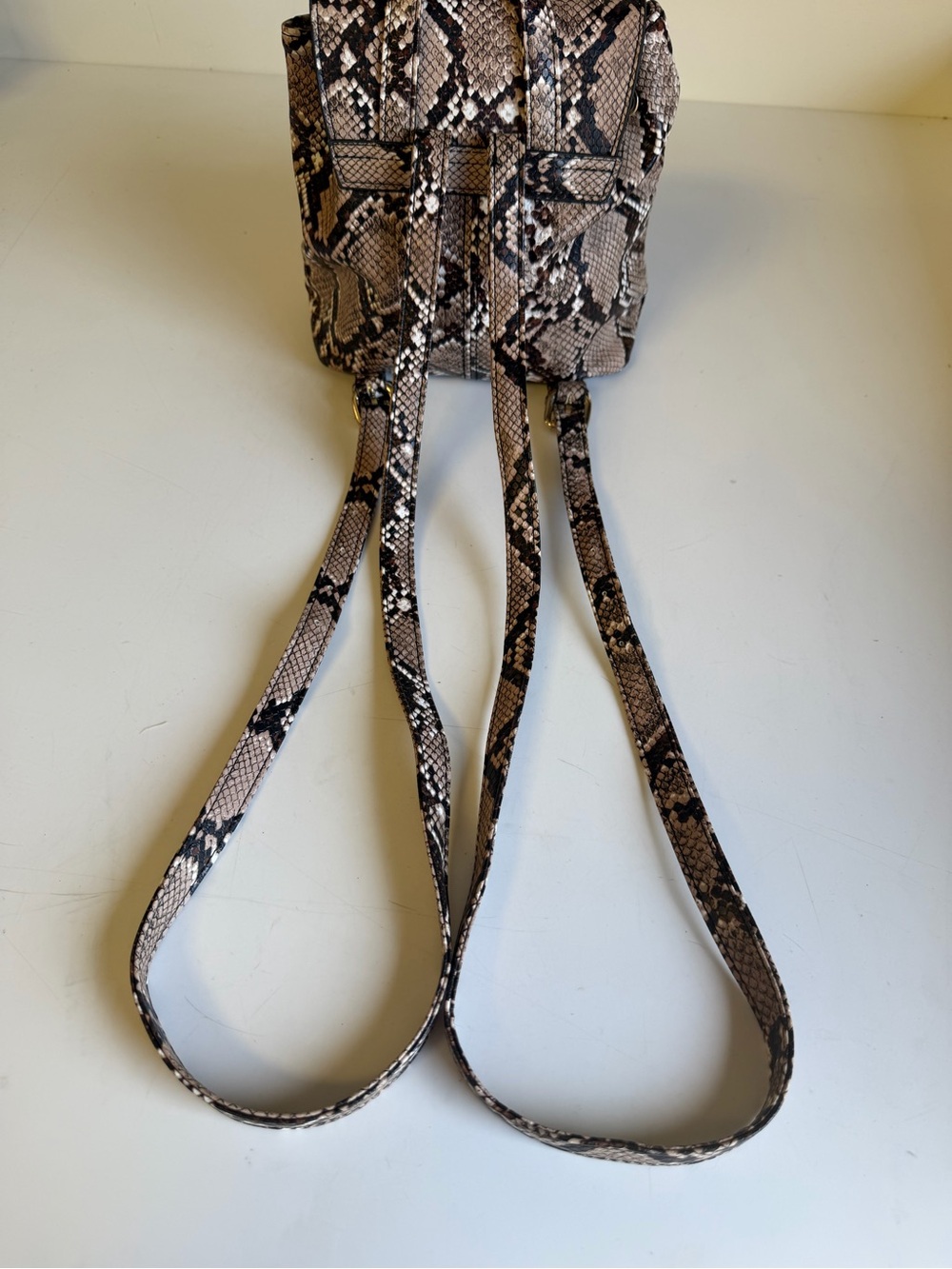 PacSun Snake Print Mini Backpack Purse - Excellent Condition! - Picture 5 of 16